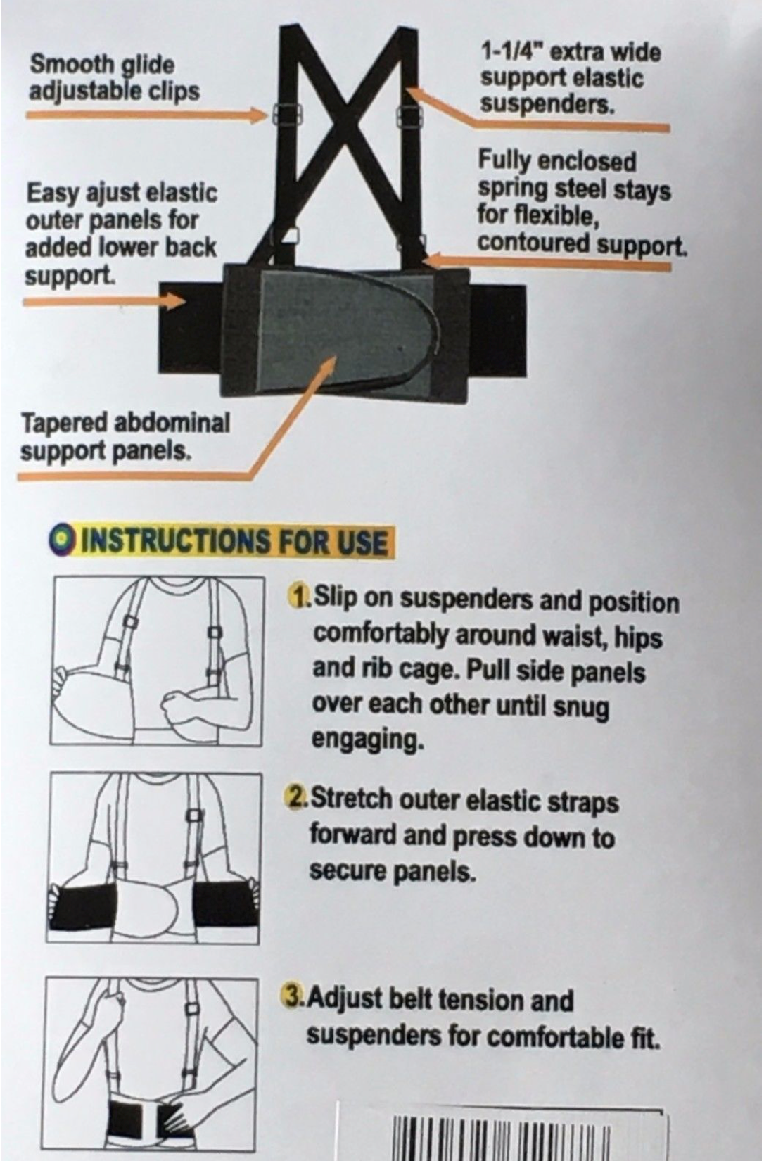 DBSB-1 | DIESEL BACK SUPPORT BELT